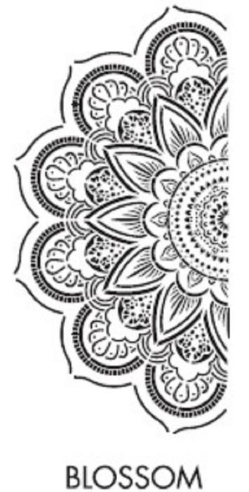 Stencil Blossom