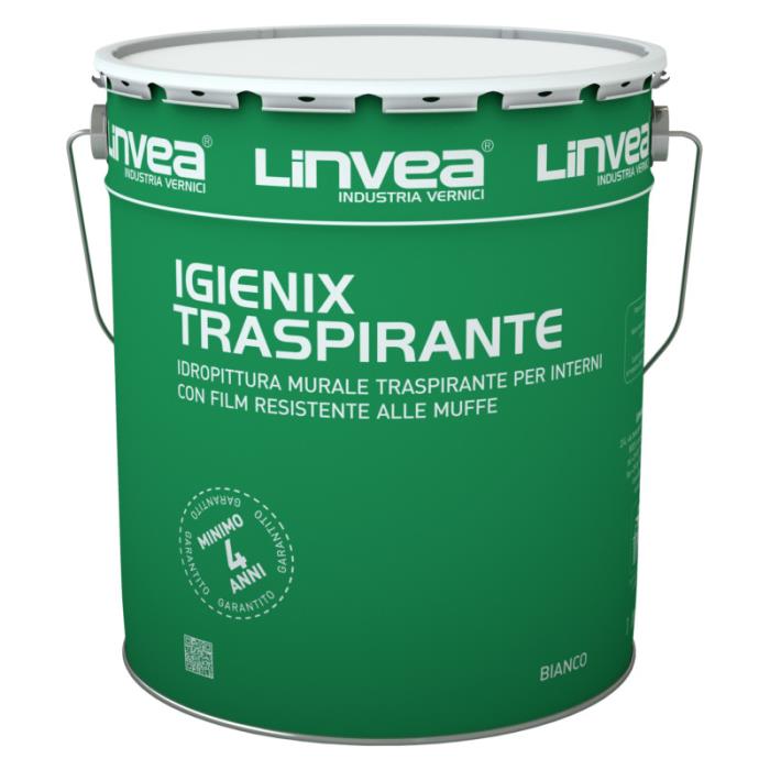 IDROPITTURA PER INTERNI ANTI-MUFFA IGIENIX TRASPIRANTE