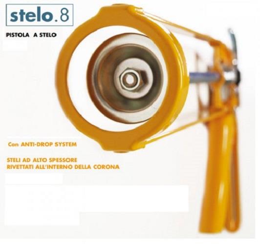 Pistola  per Silicone  Stelo.8