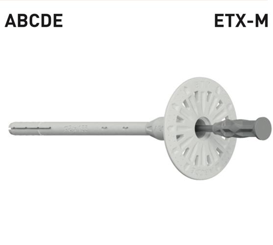 Tassello ETX-M per Cappotto Ø8x155mm