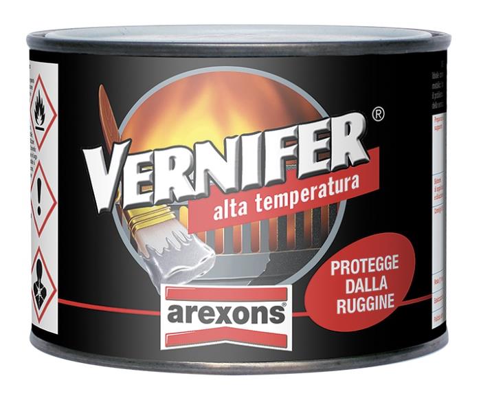 Vernifer Alta Temperatura Nero Satinato ml. 500