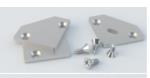 Kit tappi Anodizzati Argento