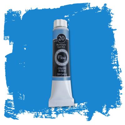 Colore ad Olio Blu Primario ml.20