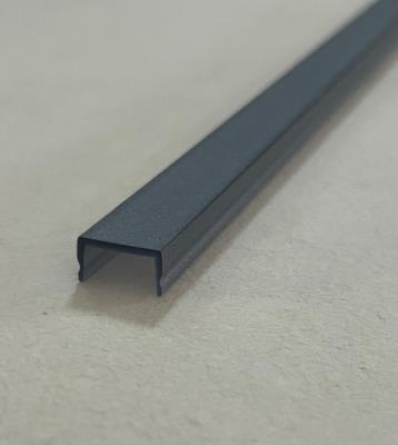 Copertura Piana mm.14,8 in PMMA Nero mt.2