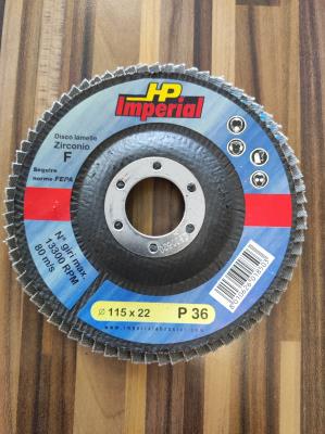 Disco Abrasivo Lamellare mm 115 grana 36 