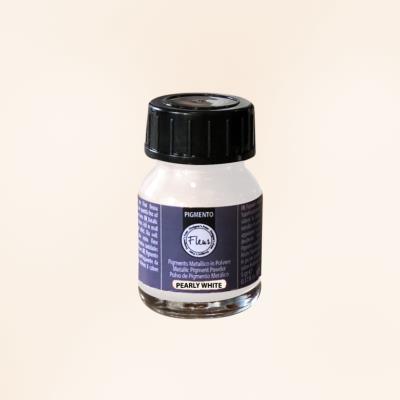 Pigmento Metallizzato in Polvere Pearly White gr.5