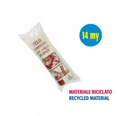 Telo copritutto PE m 4x4 Spessore 14 my