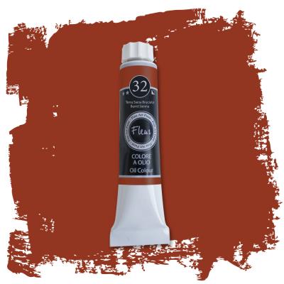 Colore ad Olio Terra Siena Bruciata ml.20